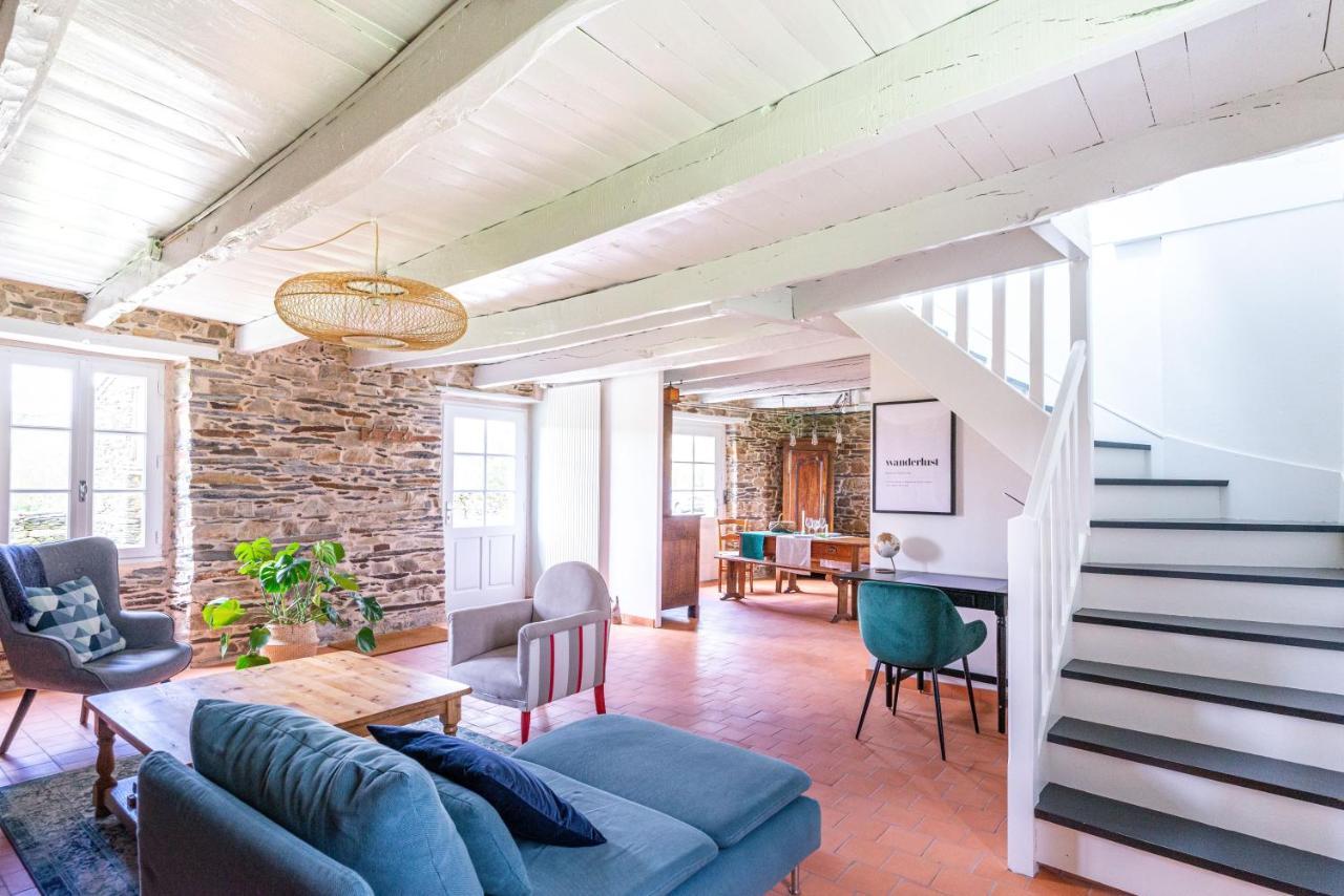 La Villauvert - Cottage Saint-Martin-sur-Oust Exterior photo